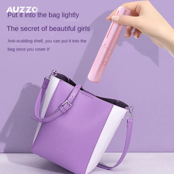 Lazy Hair Straightener Wireless Hair Straightener Small Usb Charging Portable Travel Curling Dual-purpose Hair Straightener