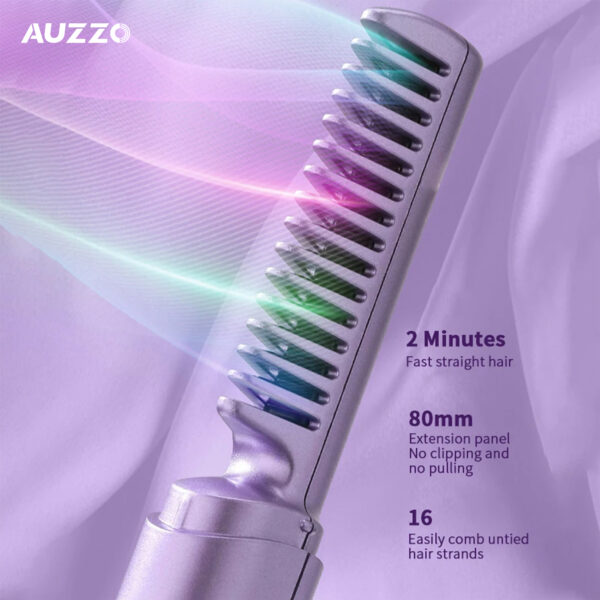 Lazy Hair Straightener Wireless Hair Straightener Small Usb Charging Portable Travel Curling Dual-purpose Hair Straightener