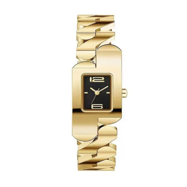 Luxury Ladies Brand Watch Square Diamonds Simple Men Women Couple Quartz Watches Clock
