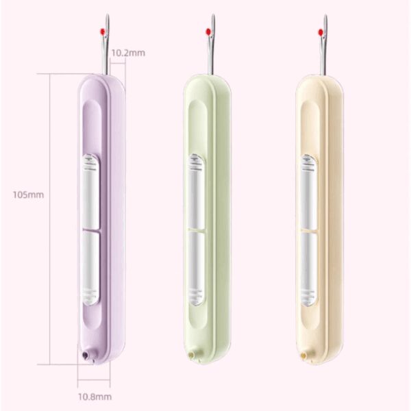 Mini Multi-Functional Needle Threading Tool Elderly Handicraft Sewing Home Embroidery Thread Picker Remover Knitting
