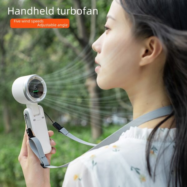 Mini Rechargeable Cooling Fans Foldable Hand Held Battery Portable Small Electric Fans