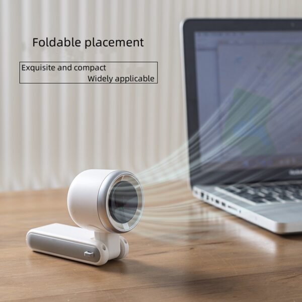 Mini Rechargeable Cooling Fans Foldable Hand Held Battery Portable Small Electric Fans