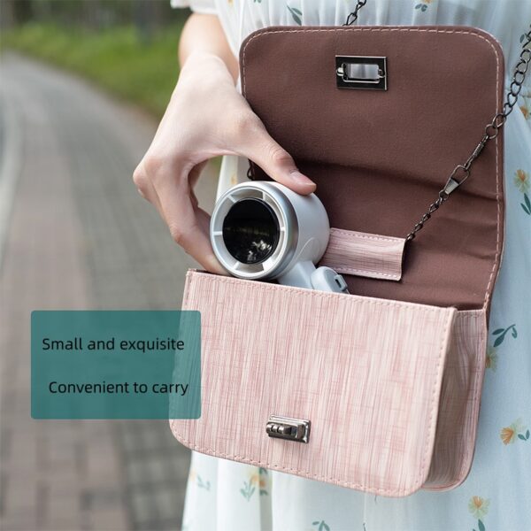 Mini Rechargeable Cooling Fans Foldable Hand Held Battery Portable Small Electric Fans