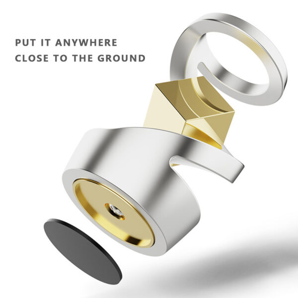 New Desktop Rotating Gyroscope Finger Fidget Spinner Toy Aluminum Alloy Spinning Gyro Stress Relief for Adults Kids Gift