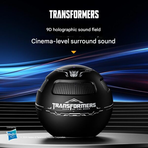Original Transformers Outdoor Portable Speakers Mini Karaoke Gaming Party Hifi Bass Smart Wireless bluetooth Speaker Box Audio