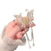 Pearl butterfly Tassel Grab Summer Metal Hair Clip for Women's Back of the Head Spoon Bundle Hair Clip Hair Accessories Headwear
