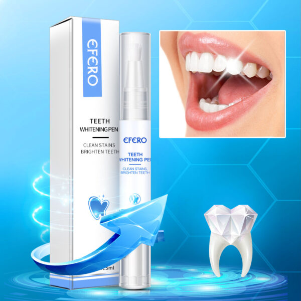 Portable Teeth Whitening Pen for Removing Tobacco Stains and Yellow Teeth for Both Men and Women