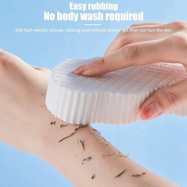 Quickly Painless Dead Skin Removal Bath Sponge 3D Kids Exfoliating Body Scrubber Soft Reusable PVA Fish-Scale Pattern Brush
