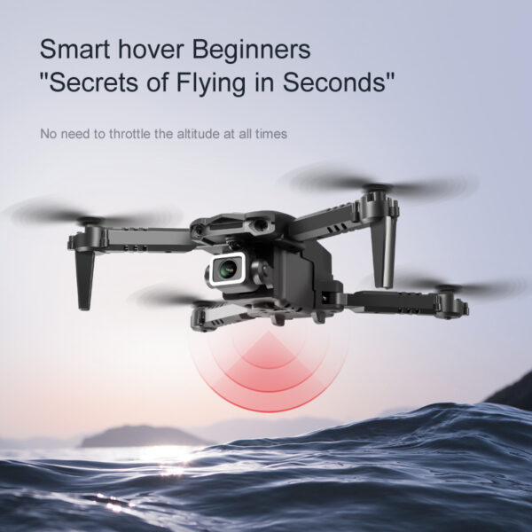 S128 Mini Drone 4 Axis Obstacle Avoidance Foldable 50x Zoom Remote Control Muti-Speed Quadcopter 4k Hd Dual Camera Dron