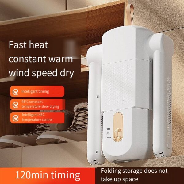 Shoe Dryer with Constant Temperature and Fast Drying Function, Suitable for Both Dry and Wet Use, Home Shoe Dryer