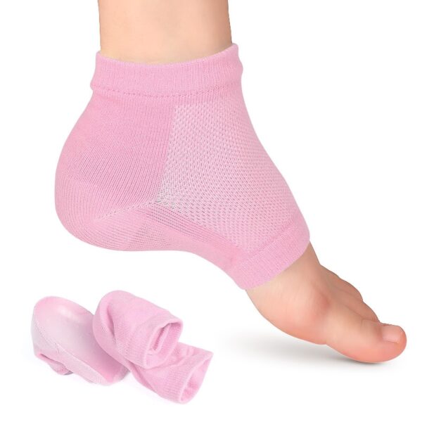 Stock Customized Breathable Men Women Height-enhanced SEBS Non-slip Half Pad Socks