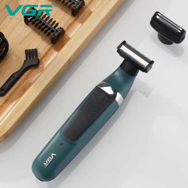 VGR V-393 Hot Selling Shaving Machine Professional Waterproof Hair Body Shaver Beard Trimmer razor Electric Shavers for Men