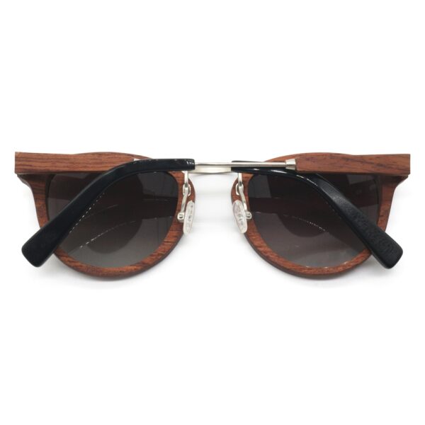 2023 Mixed Manufacturer Frames Sunglasses Round Metal Frame Wood Temple Sun Glasses