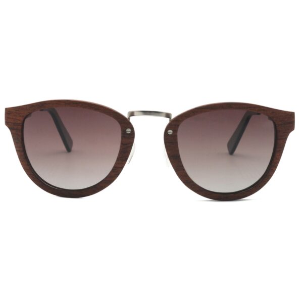 2023 Mixed Manufacturer Frames Sunglasses Round Metal Frame Wood Temple Sun Glasses
