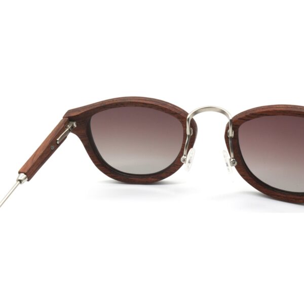 2023 Mixed Manufacturer Frames Sunglasses Round Metal Frame Wood Temple Sun Glasses