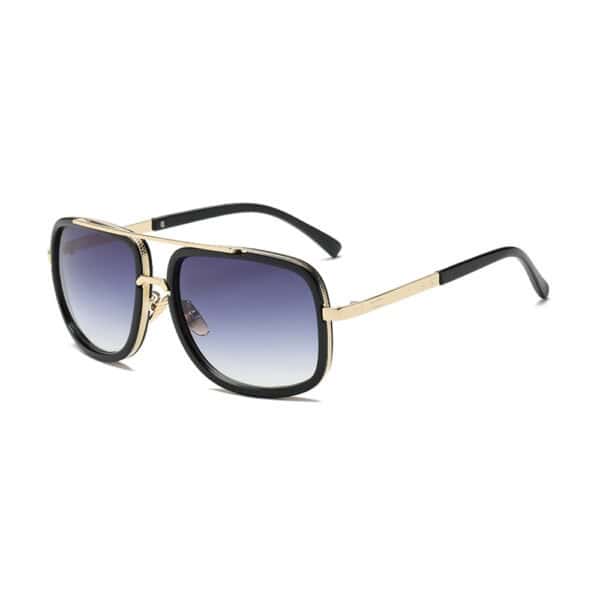 2024 New Arrival Wholesale Brand Designer Custom Logo Fashion Women Square Vintage Metal Frame Mens Sun Glasses Sunglasses