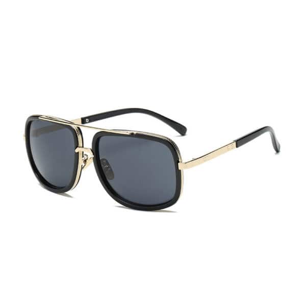 2024 New Arrival Wholesale Brand Designer Custom Logo Fashion Women Square Vintage Metal Frame Mens Sun Glasses Sunglasses