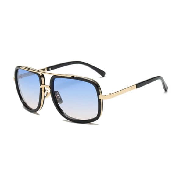 2024 New Arrival Wholesale Brand Designer Custom Logo Fashion Women Square Vintage Metal Frame Mens Sun Glasses Sunglasses