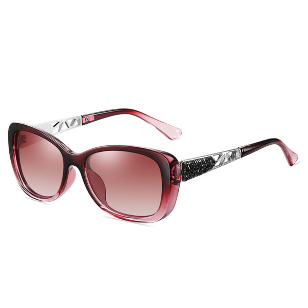 2024 New Fashion Gradient Polarized Sunglasses Ladies Trend Custom Logo Luxury Sun Glasses for Women