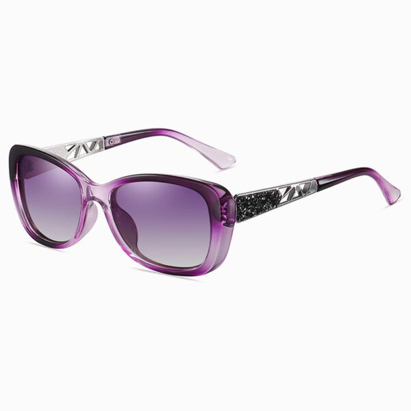 2024 New Fashion Gradient Polarized Sunglasses Ladies Trend Custom Logo Luxury Sun Glasses for Women
