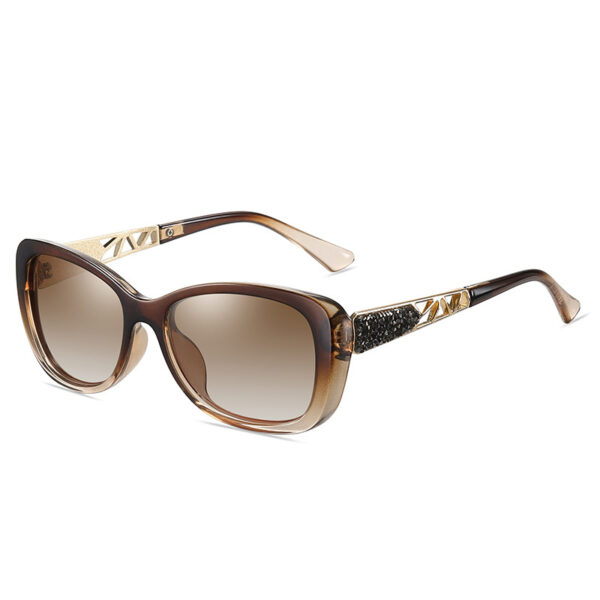 2024 New Fashion Gradient Polarized Sunglasses Ladies Trend Custom Logo Luxury Sun Glasses for Women