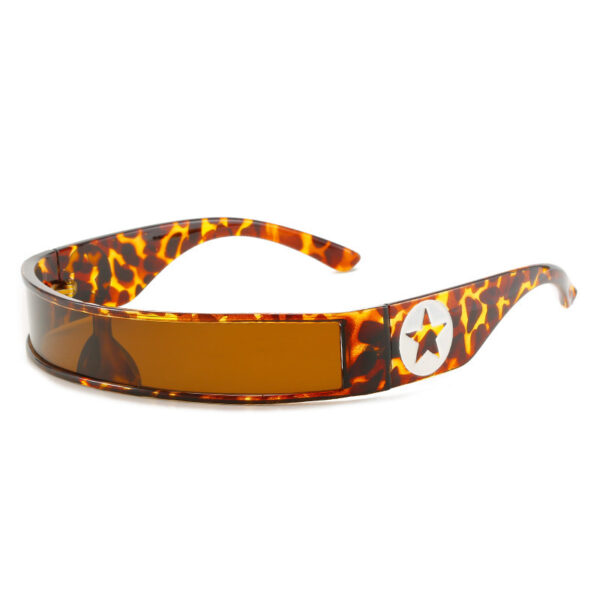 2024 New Future Technology Sense Sunglasses Photo bar Decoration Reflective Glasses Street Shot Black Sunglasses Female