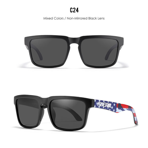 2025 Kdeam KD332 Debossed logo Uv400 Polarized Sunglasses OEM ODM Unisex Sport Glasses Men Women Custom Logo Sunglass 2024