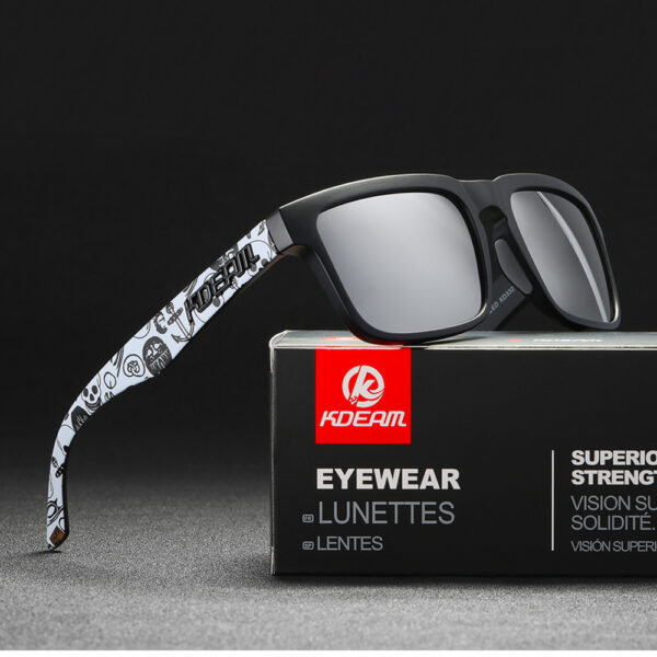 2025 Kdeam KD332 Debossed logo Uv400 Polarized Sunglasses OEM ODM Unisex Sport Glasses Men Women Custom Logo Sunglass 2024