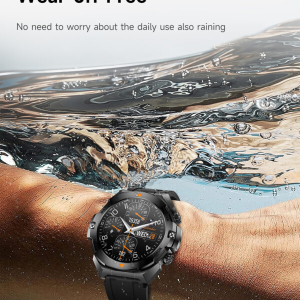 2025 Men Smart Watch D01 Custom Watch Faces Health Managements Music Control IP68 Waterproof Sport Smart Watches