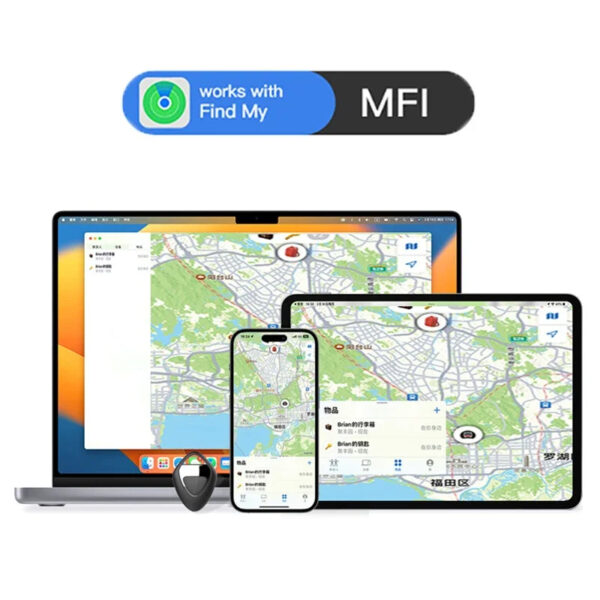 2025 New Mini Tracking Device for iphone Kid Pet Car Real Time Location Anti-Lost Finder for Apple Find My Tag Smart GPS Tracker