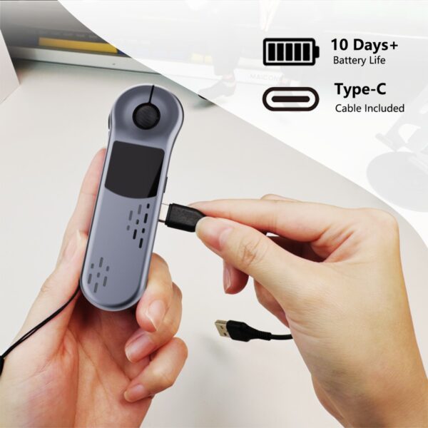 2025 New Product Wireless Presenter Laser Pointer with Remote Control TikTok Scrolling Page Turner Clicker for Presentation