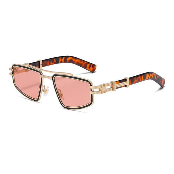 2025 Trending Punk Metal Sun Glasses for Men Uv400 Luxury Sunglasses Custom Own logo High Quality Gafas De Sol Women