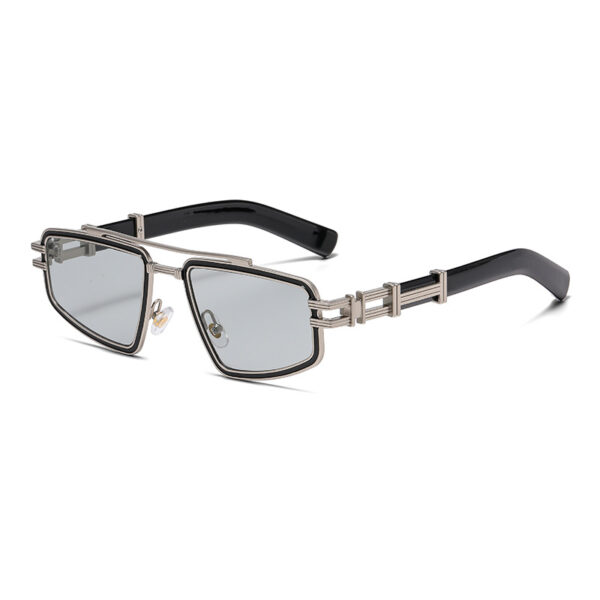 2025 Trending Punk Metal Sun Glasses for Men Uv400 Luxury Sunglasses Custom Own logo High Quality Gafas De Sol Women