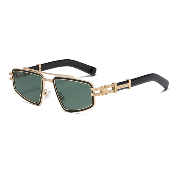 2025 Trending Punk Metal Sun Glasses for Men Uv400 Luxury Sunglasses Custom Own logo High Quality Gafas De Sol Women