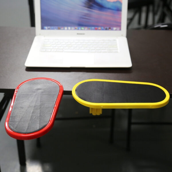 2pcs Desk Elbow Pad Wrist Rest for Mouse Office PC Armrest Support Computer Desk Elbow Support Table Armrest Adjustable