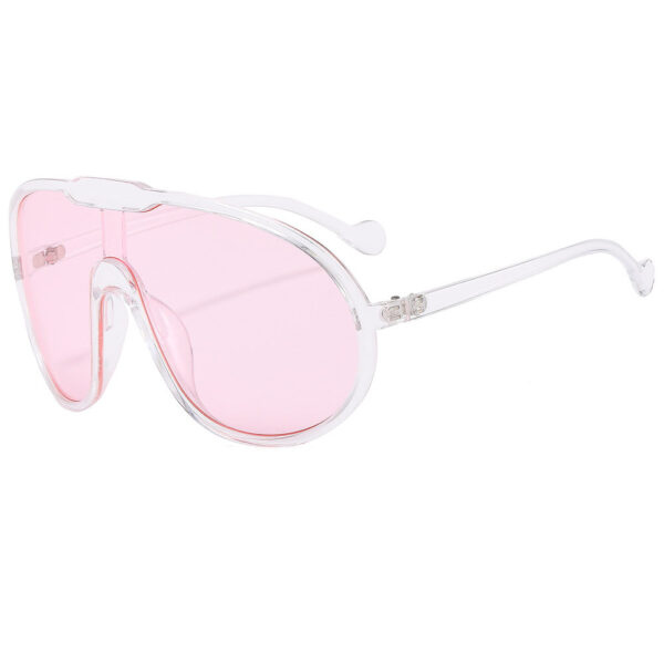 365 Fashion Big Frame Designs Women Men Oversized Eyewear 2024 Trendy Plastic Bulk Sunglasses Women
