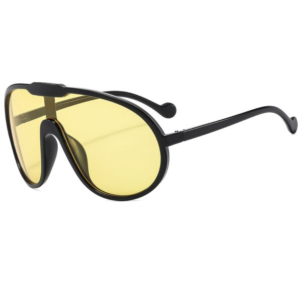 365 Fashion Big Frame Designs Women Men Oversized Eyewear 2024 Trendy Plastic Bulk Sunglasses Women