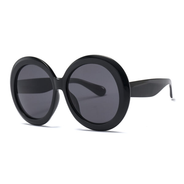 Vintage Uv400 Protection Oversized Big Frame Sunglasses for Women Circle Glasses Sunglasses | LS087 - Image 2