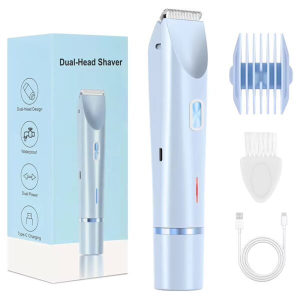 Dual Head Electric Shaver 2-in-1 - LA136 - Image 4