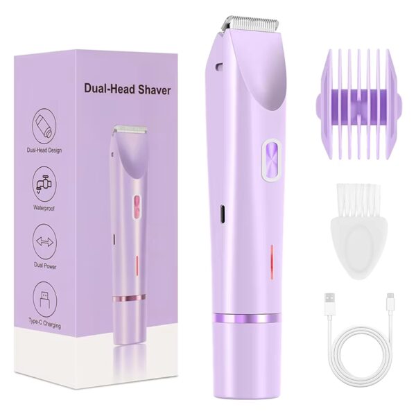 Dual Head Electric Shaver 2-in-1 - LA136 - Image 5