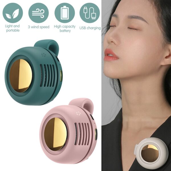 New Special USB Portable Bladeless Mini Clip Electric Fan No Vane