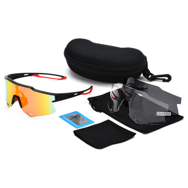 Best Mirrored Sport Sunglasses Adult Photochromic Mountain Riding Bike Cycling Sun Glasses