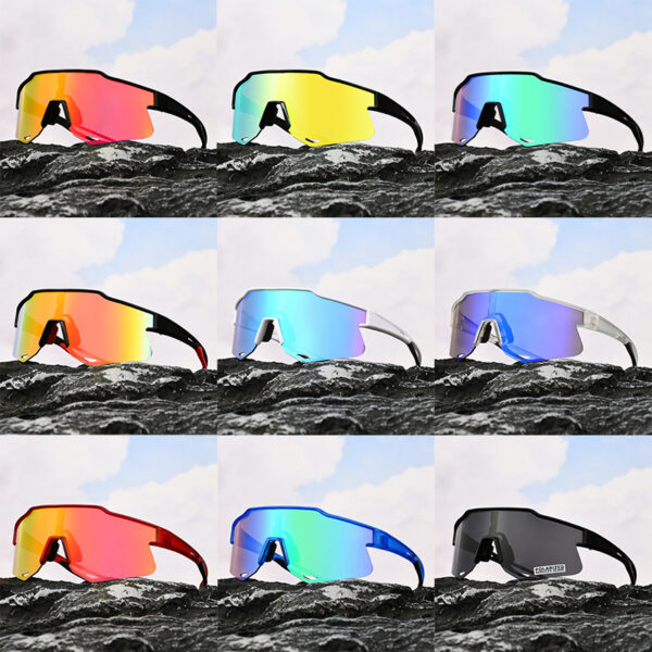 Best Mirrored Sport Sunglasses Adult Photochromic Mountain Riding Bike Cycling Sun Glasses