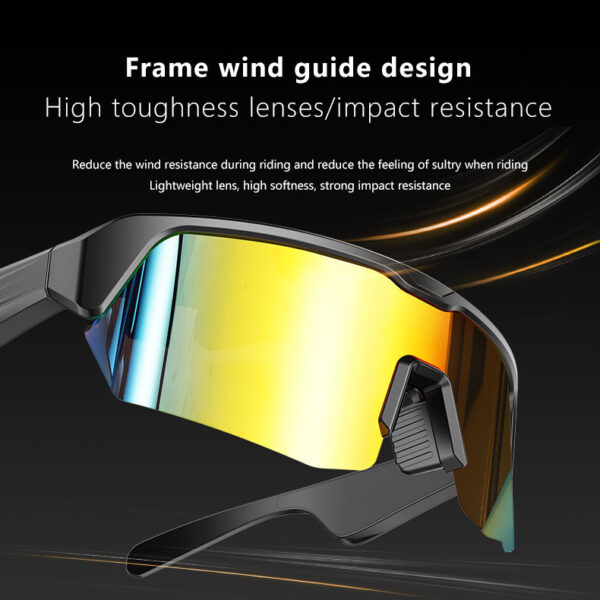 Bluetooth Smart Glasses for Outdoor Activities Hands-Free Calling Stereo Audio Wireless Headset for Cycling Running & Hiking