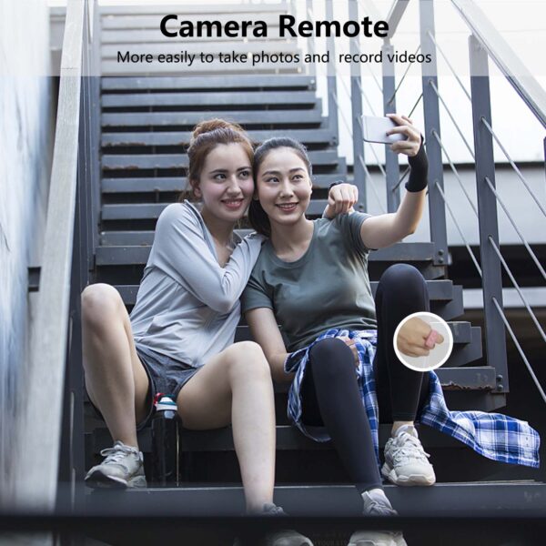 Cell Phone Bluetooth Wireless Selfies Smart Remote Control Ring Shutter Release TikTok Page Browsing Liker Video Camera Control