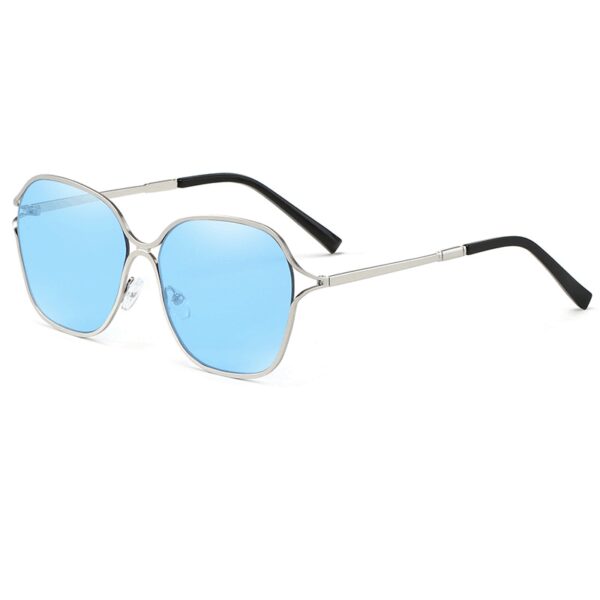 Classic Design Stainless Steel Metal Frame Luxury Sunglasses 2024 Women
