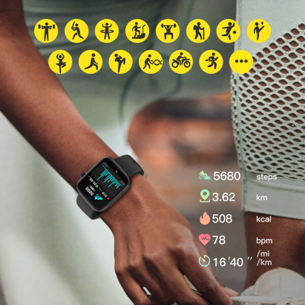 COLMI P71 Calling Smartwatch Health Monitoring IP68 Waterproof Voice Assistant IPS Display Screen Smart Watch Women Men Cheap