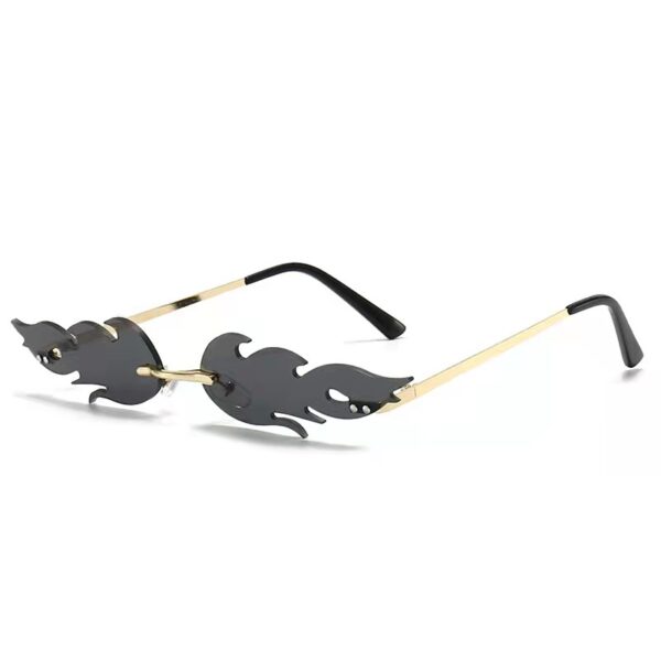 Cool tide Flame Sunglasses Riding Glasses Street Shooting Fashion Wear Sunglasses Unisex Colorful Sunglasses