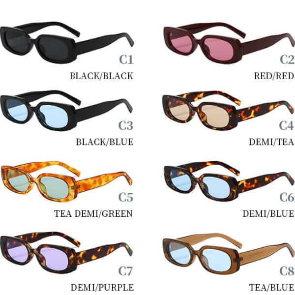Custom Private Logo Shades Sun Glasses Wholesale Vintage Women Small Sunglasses Lady and Men 2025 High-Quality