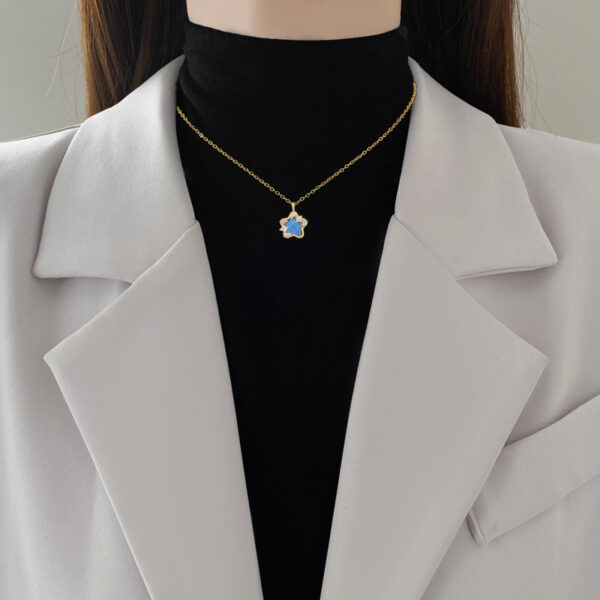 Customized Zircon Cherry Stainless Steel Link Chain Gold Plated Zircon Cz Cherry Necklace